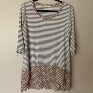 ⚡️ Striped & Polka Dot Shirt